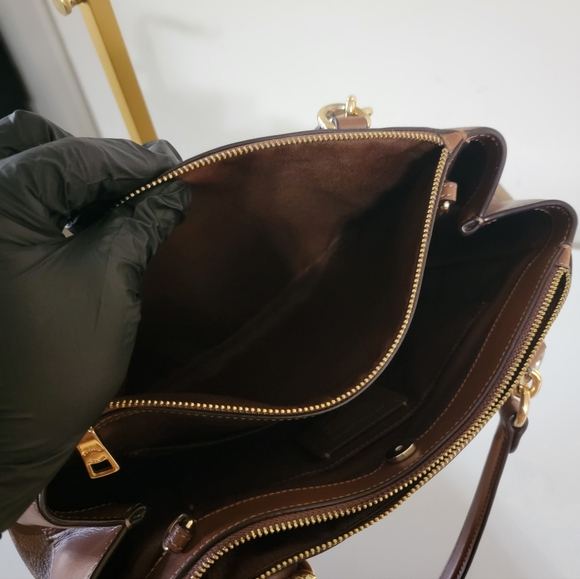 Coach Brooke Carryall Bag Signature Coated Canvas Bag - Picture 9 of 11